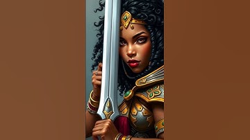 Meet Nubia – Wonder Woman’s Amazonian Sister! #wonderwoman #shorts
