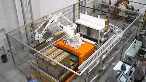 ABB robotic palletizing solutions