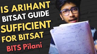 REALITY of Arihant BITSAT Guide | Solve it or FAIL in BITSAT | Kushal Sarkar