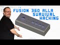 TT05 - Fusion 360 alla Survival Hacking - Inserimento SCANSIONE immagine per usarla come DIMA