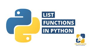 34. List Methods in Python