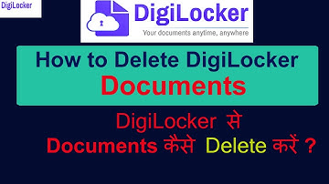 How to Delete Documents From Digilocker | digilocker me document kaise delete kare