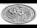 British Silver Queen’s Beast 2 oz Lion Coin United Kingdom: Silver Stacking Coins
