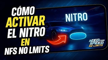 ✅COMO ACTIVAR EL NITRO EN NFS NO LIMITS