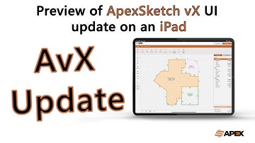 ApexSketch vX UPDATE - Preview of new UI on an iPad | Apex Software