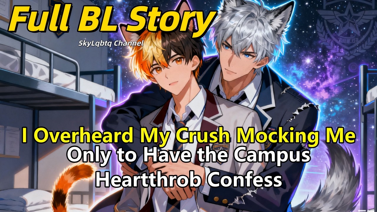 🌈Я подслушала, как мой возлюбленный насмехается надо мной… И тут университетский красавчик сознал...