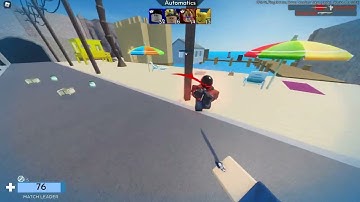 When you try to trickshot but fail to do - Arsenal Roblox