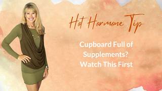 Cupboard Full of Supplements? Watch This First