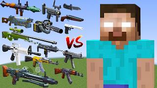 Which TaCZ Gun Is the Strongest against Herobrine ?
