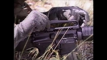 The ORIGINAL Colt M4 Carbine Video 1993