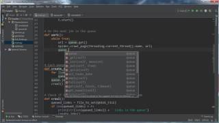 Python Web Crawler Tutorial   17   Running the Final Program
