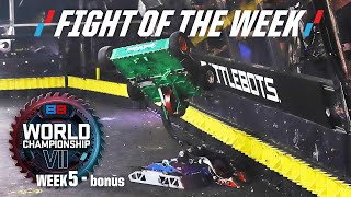 Battlebots Fight of the Week BONUS: Ribbot vs Claw Viper - from World Championship VII