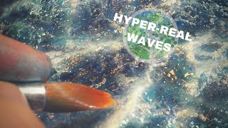 Ocean waves #2: amazing technique for your ocean diorama