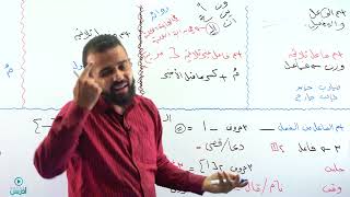 عربي مهارات - اسم الفاعل والمفعول جيل 2006 بطريقة مهندس الحروف