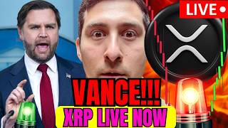 XRP WATCH VANCE CRYPTO NEWS LIVE NOW!