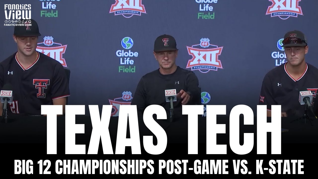 Texas Tech Baseball & Coach Tim Tadlock React to Red Raiders Big