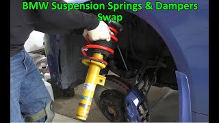 BMW F2x F3x Springs and Shocks Installation (RWD & xDrive)