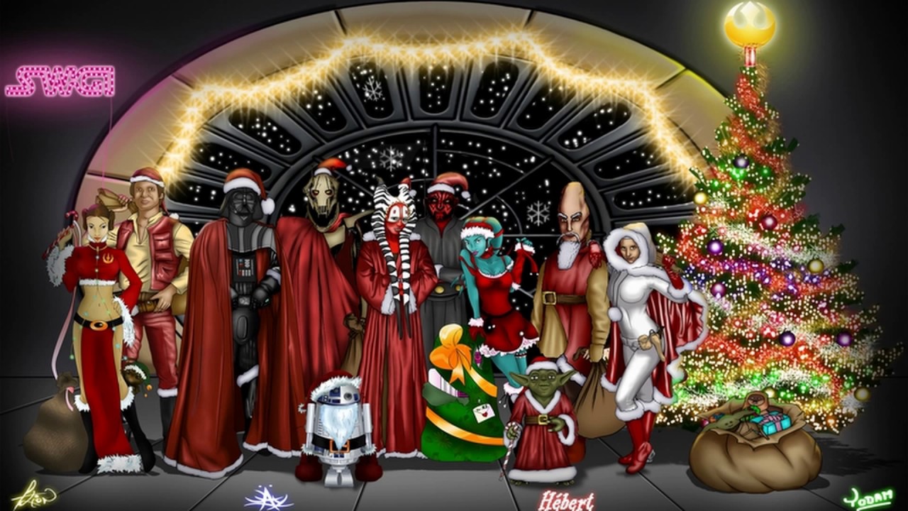 Soundtrack Star Wars Main Theme Christmas Version Theme Song Musique Star Wars Version Noel Youtube