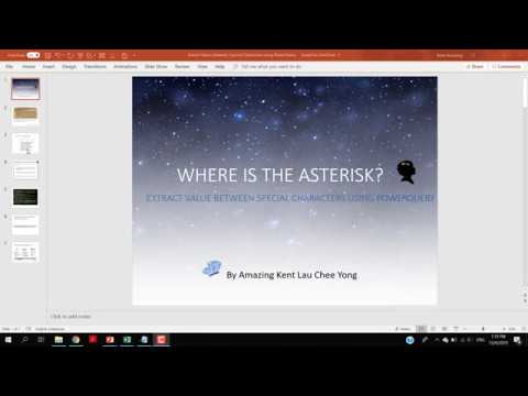 corporate training programs PowerQuery Text.PositionOf Where is the Asterisk