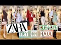 SUPER ZARA HAUL + TRY ON | NUEVA TEMPORADA OTOÑO 2021 | Lidia Siori