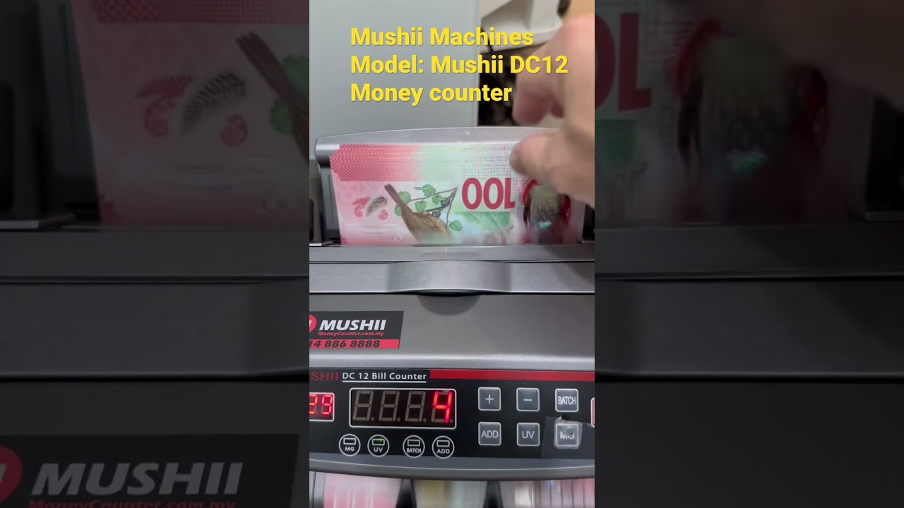 How to count new “New Zealand dollar 100” money using Money counter (NZD)