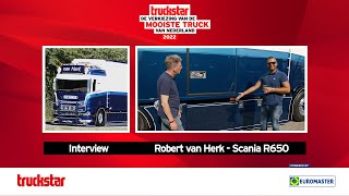 Scania R650 Van Herk | Mooiste Truck van Nederland 2022 Resimi