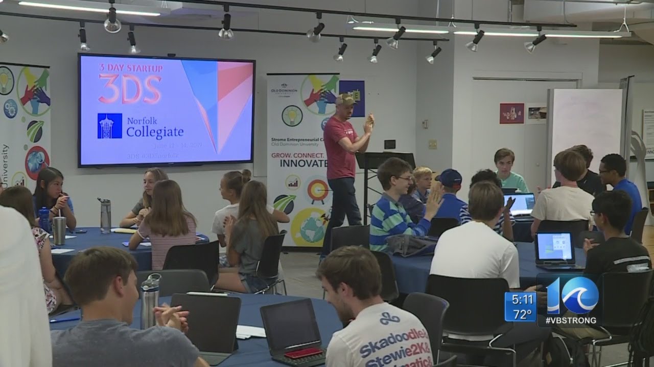 Norfolk Collegiate students spend three days in entrepreneurial boot camp