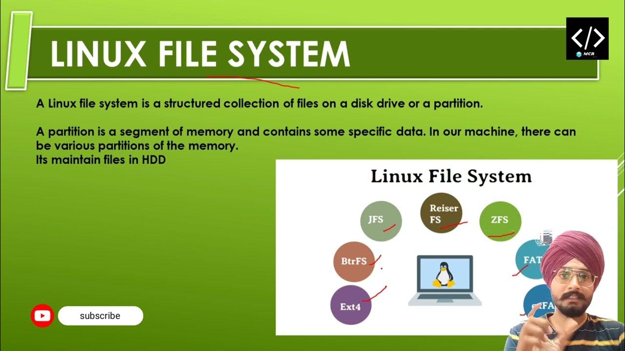Linux File System #2 | File System Types | Linux Tutorial 2022 #4k ...