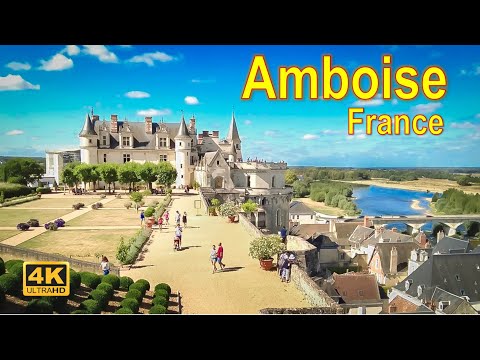 Amboise, France - Walking Tour - 4K UHD Walks