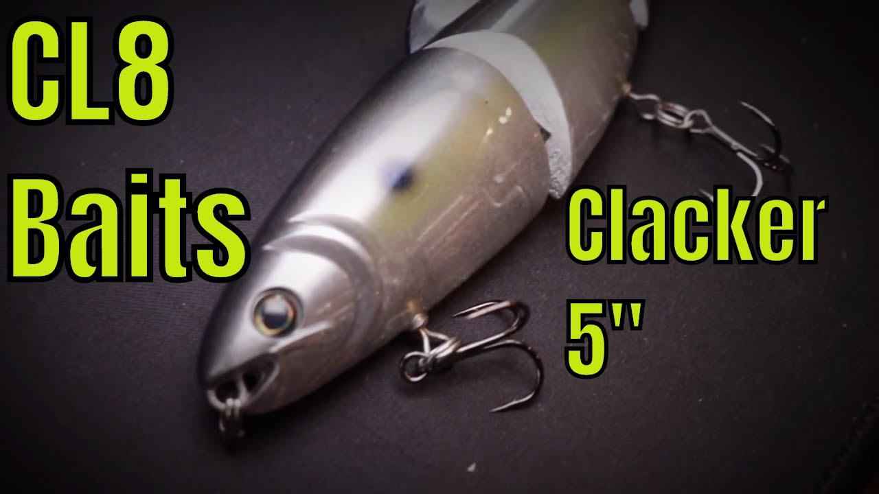 New 5 Clacker by CL8Bait - Wake baits, glide baits and more