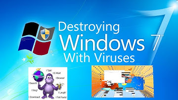 Destroying Windows 7 With Viruses ( MEMZ, Bonzi ... )