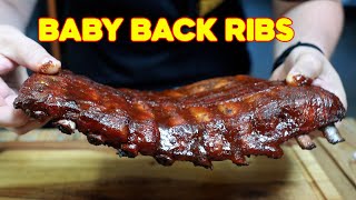 Fall Off The Bone Baby Back Ribs In The Pit Boss Smoker