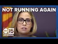 Arizona Senator Kyrsten Sinema announces retirement from Senate in video statement