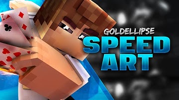 Goldellipse (+FACECAM) - Minecraft Banner Speedart [#133] | ft. slvrgeh