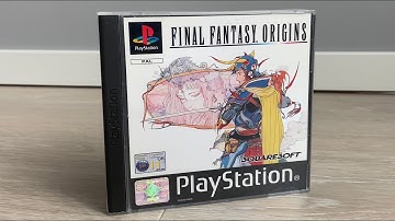 Final Fantasy Origins Unboxing ASMR - PlayStation 1