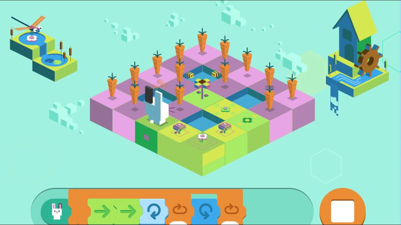 Doodle 子供向けコーディング言語 の答え 黒くまのおむすび