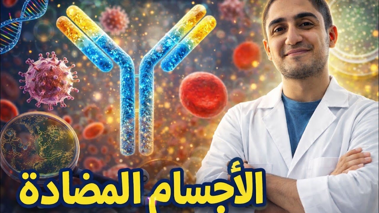 الأجسام المضادة وطرق عملها | المناعة في الانسان | #أحياء_تالتة_ثانوي #دفعة_2026 #مناعة 