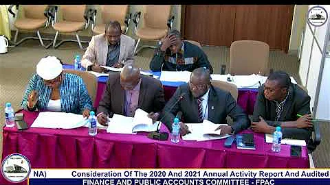 Consideration Of The 2020 And 2021 Annual Activity Report And Audited Financial Statements .
