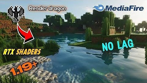 Best shader for Minecraft pe version 1.19 render dragon no lag Mcpe rtx shader