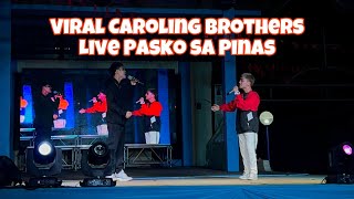 VIRAL CAROLING BROTHERS LIVE SINGING PASKO SA PINAS