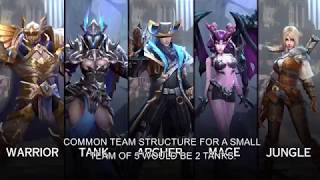 Garena AOV: Beginner's Guide EP2 - Team Structure and Talents screenshot 2