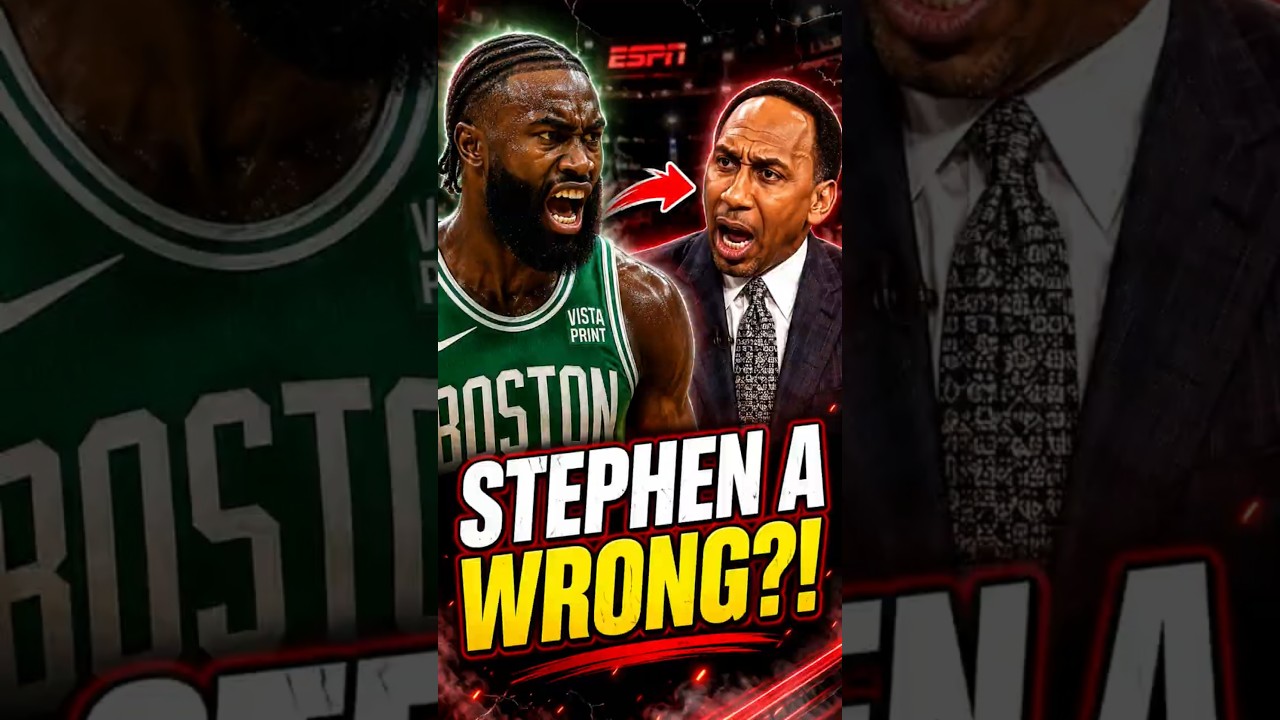 Jaylen Brown CALLS OUT Stephen A Smith — NBA Players Are DONE With the Disrespect