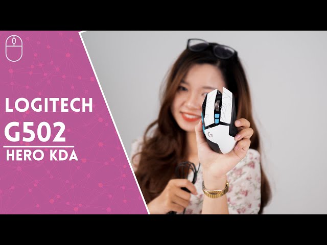 Chuột Logitech G502 Hero KDA | HANOICOMPUTER Quick Review