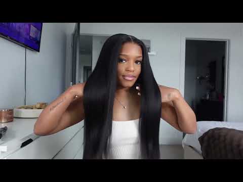 The Best Wig I Have! The Perfect Lace Melting+No Slip Cap Yaki Straight Glueless Wig Ft. Klaiyihair