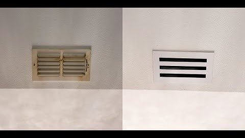 How to Install Standard Linear Slot Diffusers (Retrofit AC Vent Cover) - Linear Slot Diffusers