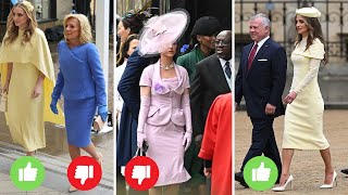 Royal Tops & Flops: outfits at King Charles III Coronation