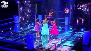 Esmeralda, Laura y Yendy cantaron ‘Un mundo Ideal’ de Ricardo Montaner– LVK Colombia – Batallas – T1