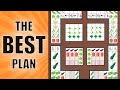 THE BEST Square Foot Garden PLAN - NEW & IMPROVED LAYOUT FOR 2020