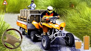 ATV Quad Bike Driving - Offroad Cargo Simulator Stunt Racing | Android Gameplay screenshot 4