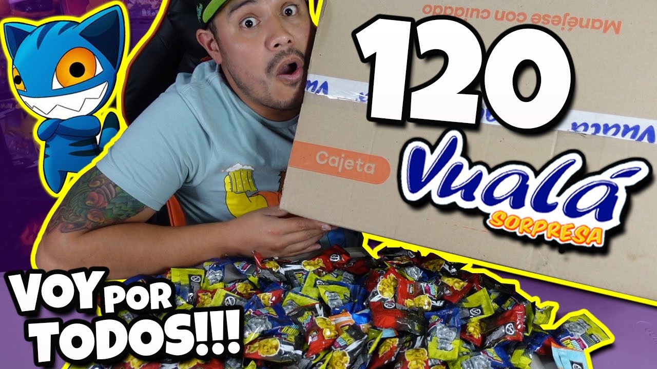 Abri 120 Vuala Sorpresa Funki Punky o Pinky Pow 2023